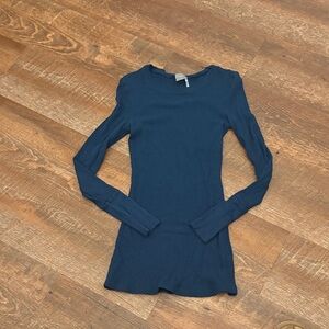 bobi Navy Long Sleeve Tee